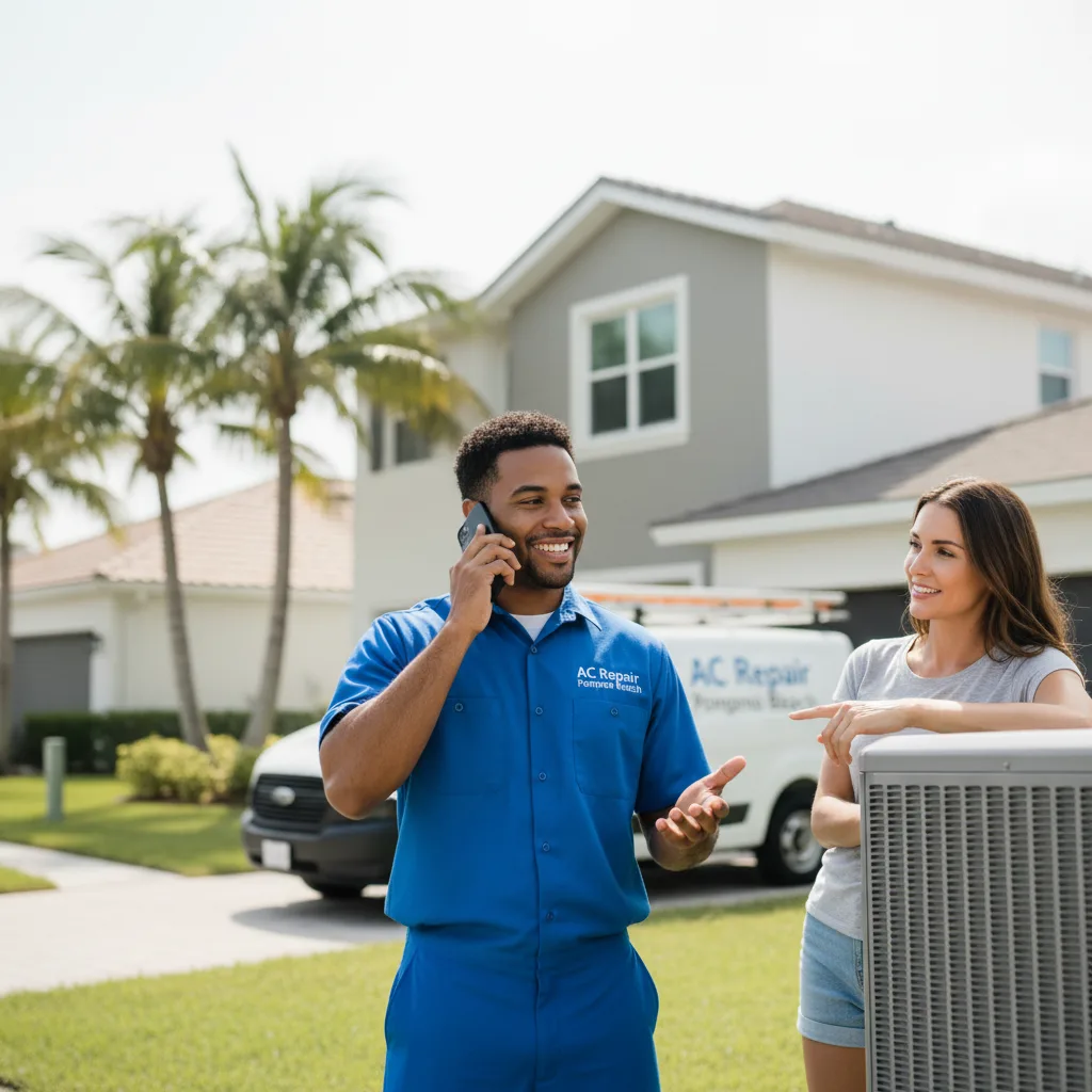 AC Repair Pompano Beach customer support in Stickney
